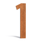 Cortenstaal Huisnummers 0 t/m 9