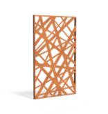 Cortenstaal Tuinscherm / Sfeerpaneel Abstract