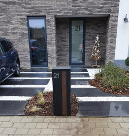 Collu Cortenstaal Brievenbus