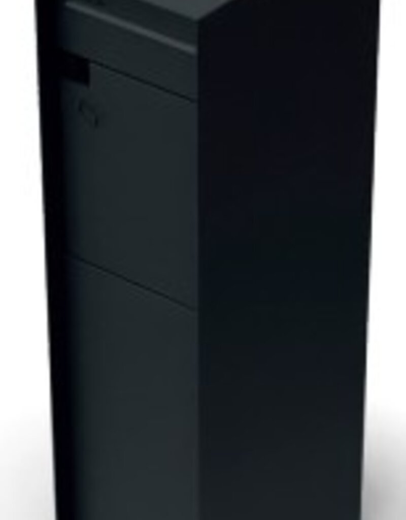 Marun Cortenstaal Pakketbrievenbus Lengte: 300 - Breedte: 450 - Hoogte: 1200mm