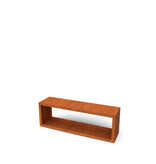 Egura Houtopslag Cortenstaal (open)