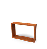 Egura Houtopslag Cortenstaal (open)