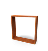 Egura Houtopslag Cortenstaal (open)