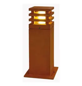 Rusty Cortenstaal Terraslamp Rusty Vierkant