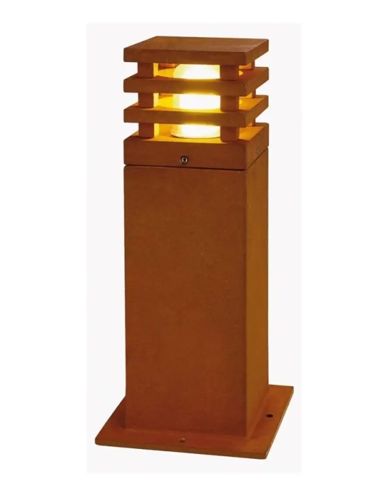 Rusty Cortenstaal Terraslamp Rusty Vierkant