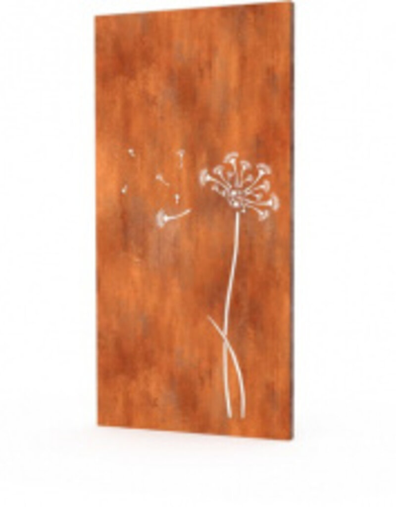 Gerof Cortenstaal Sfeerpaneel/Tuinscherm 1000x50x1800mm (LxBxH) Natuur