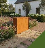 Marus Cortenstaal Brievenbus Lengte: 1200 - Breedte: 400 - Hoogte: 1000