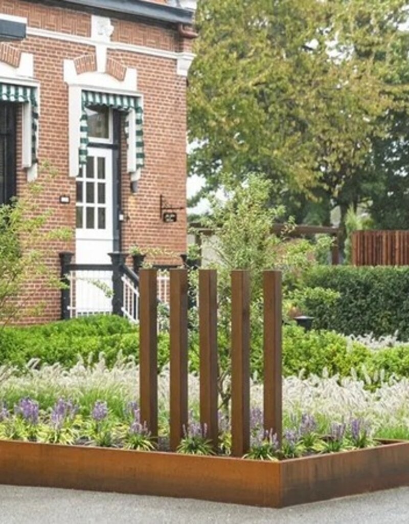 Cortenstaal Tuinpalen