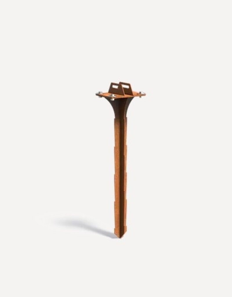 Cortenstaal Tuinpalen Grondanker