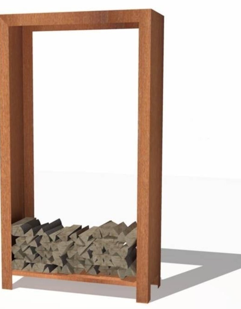 Cortenstaal Houtopslag