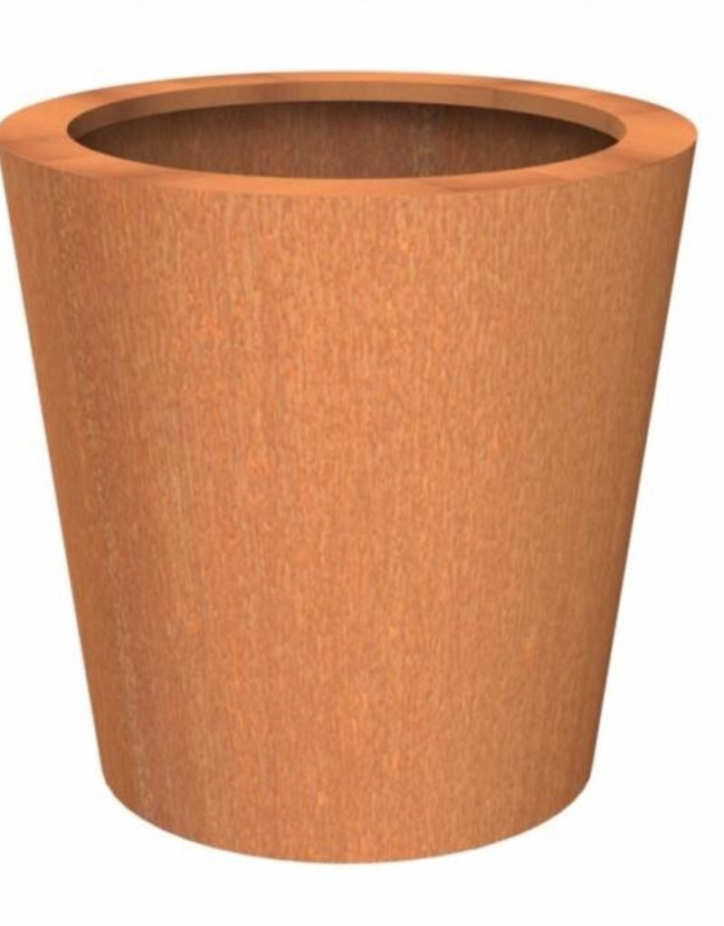 Cortenstaal Plantenbak Conisch
