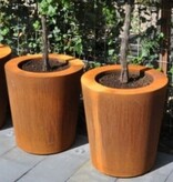 Cortenstaal Plantenbak Conisch