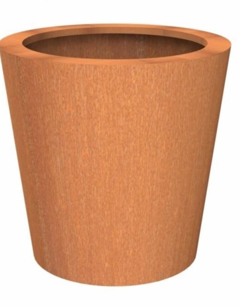 Cortenstaal Plantenbak Conisch