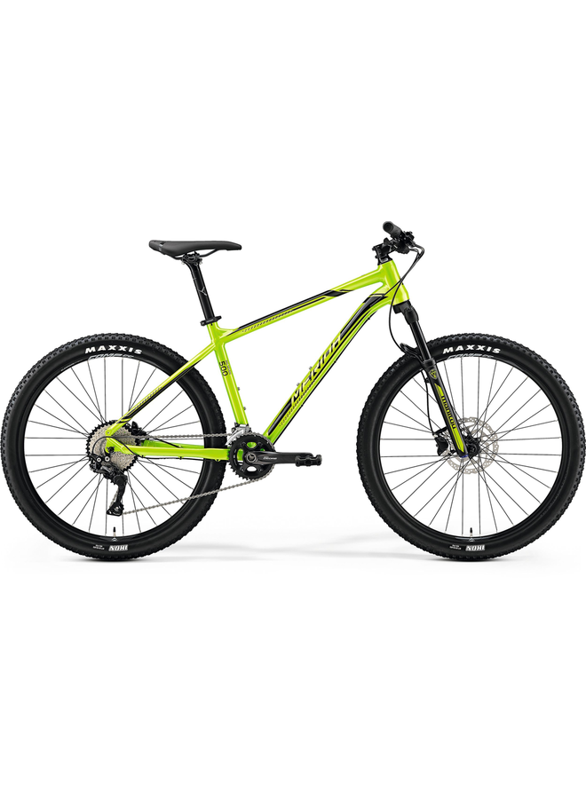 merida mountain bike green