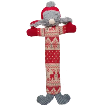 HuggleHounds Nordic Long & Lovelies, stevig duurzaam Kerst speelgoed