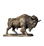 Bonasus - Bronzefigur Bison