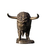 Bonasus - Bronzefigur Bison