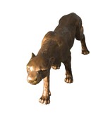 Moyenne Aristea – Bronzeskulptur Gepard