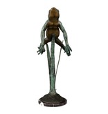 Heket III – Frosch Skulptur aus Bronze