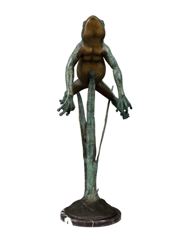 Heket III – Frosch Skulptur aus Bronze