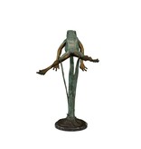 Heket III – Frosch Skulptur aus Bronze