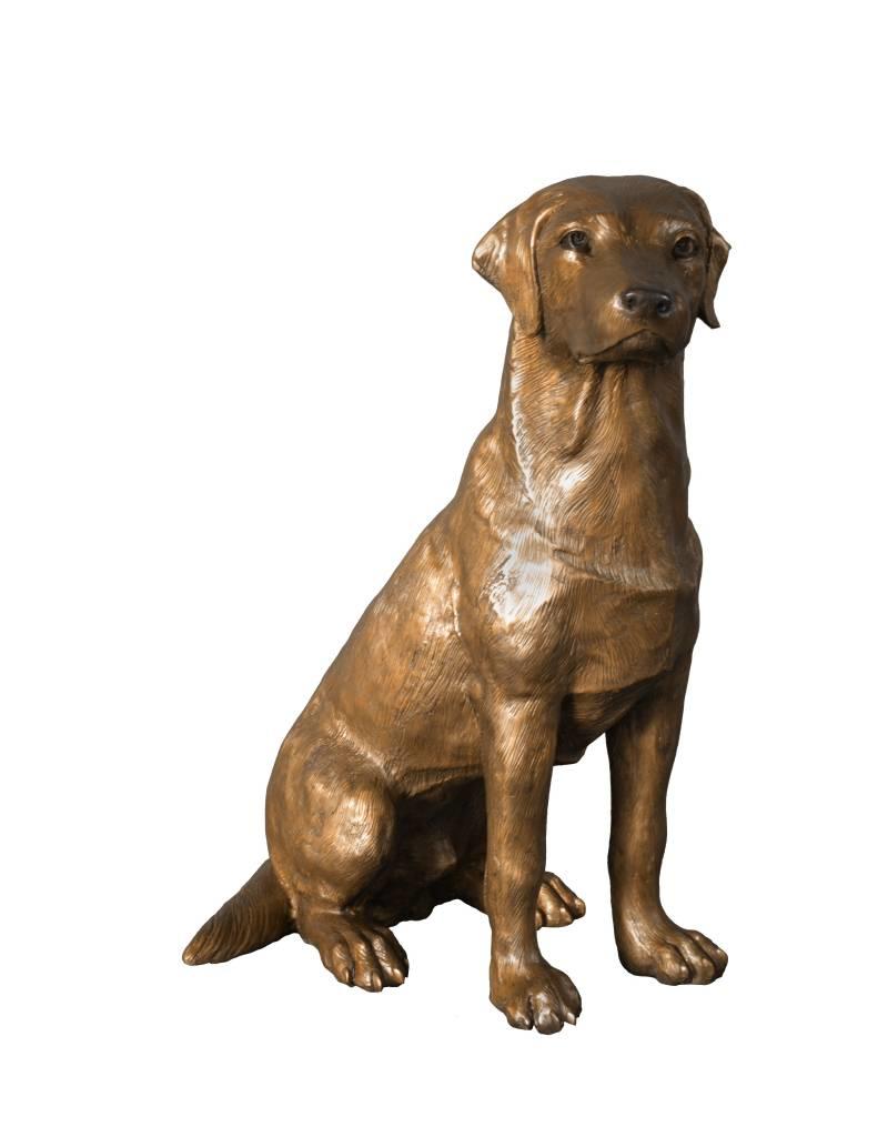 Charly –  Lebensgroße Skulptur eines Labradors