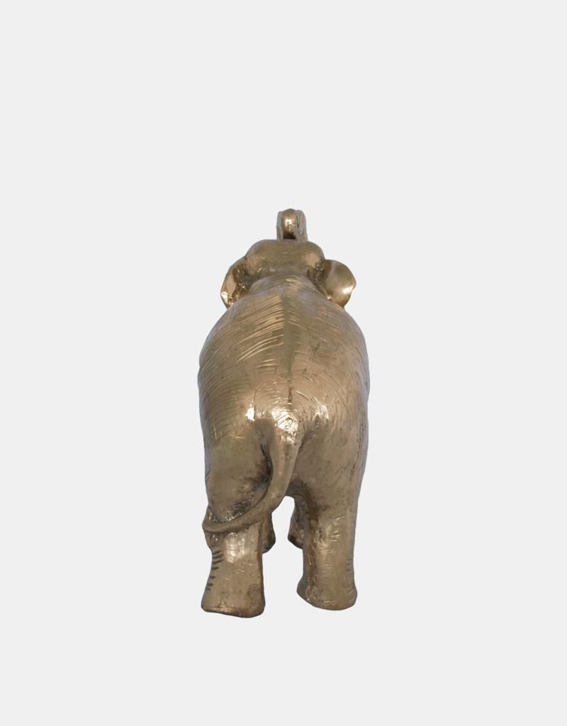 Petit Makari  – Goldfarbene Elefantenfigur