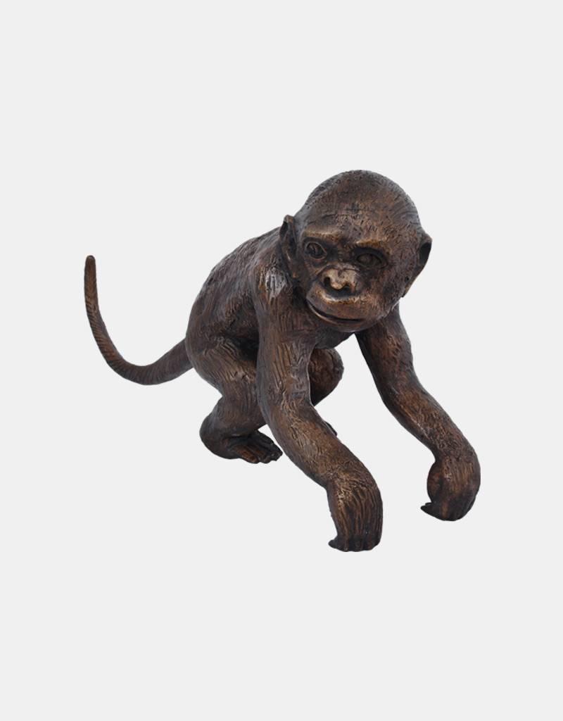 Ateles I – Bronzefigur eines Affen (rechts)