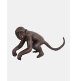 Ateles II – Bronzefigur eines Affen (links)