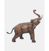 Baba – Elefant mittelgroße Bronzefigur