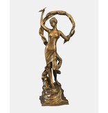 Callista – Große Bronzefigur einer Tänzerin