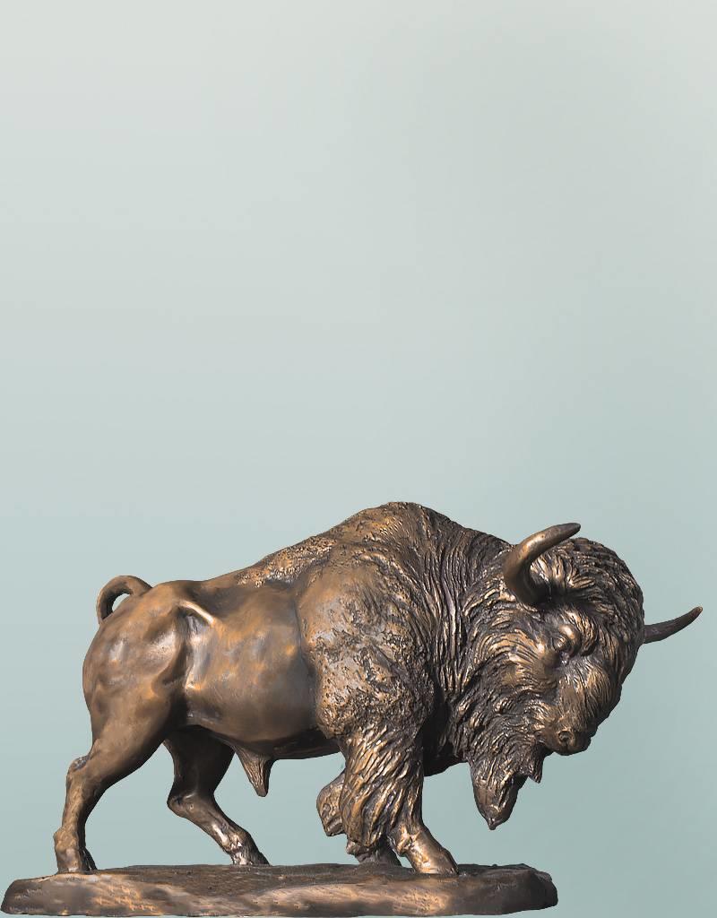 Bonasus - Bronzefigur Bison