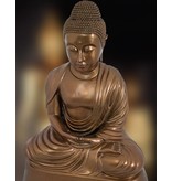 Sitzender Buddha – Bronzeskulptur