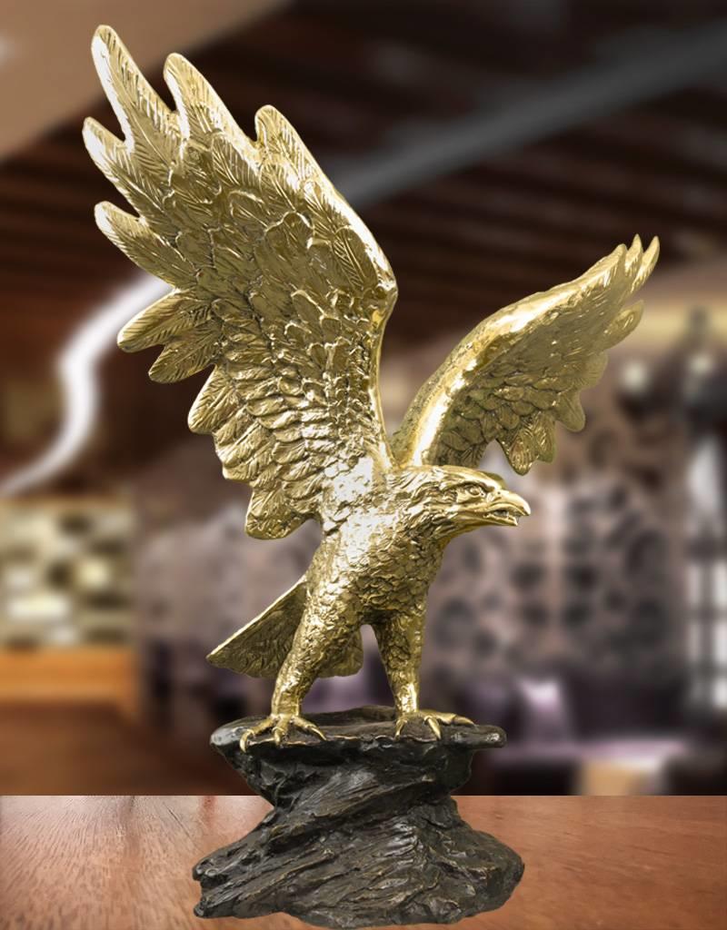 Gold Argos – Adler Bronzefigur