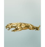Golden Leaper – Jaguar Bronzeskulptur