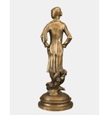 Rosalia – Frauenskulptur aus Bronze