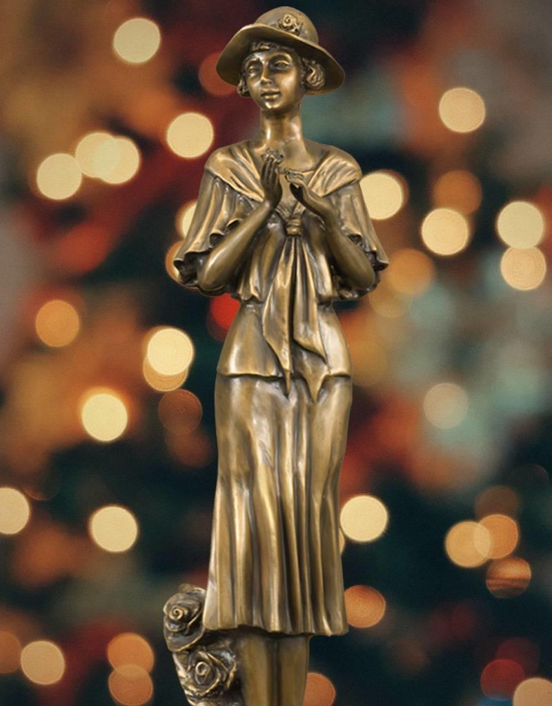 Florentina – Frauenskulptur aus Bronze