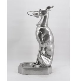 Greyhound – Schirmständer Bronzefigur