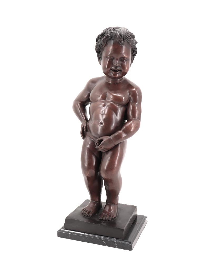 Manneken Pis – Wasserspeier aus Bronze