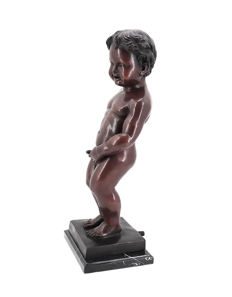 Manneken Pis – Wasserspeier aus Bronze