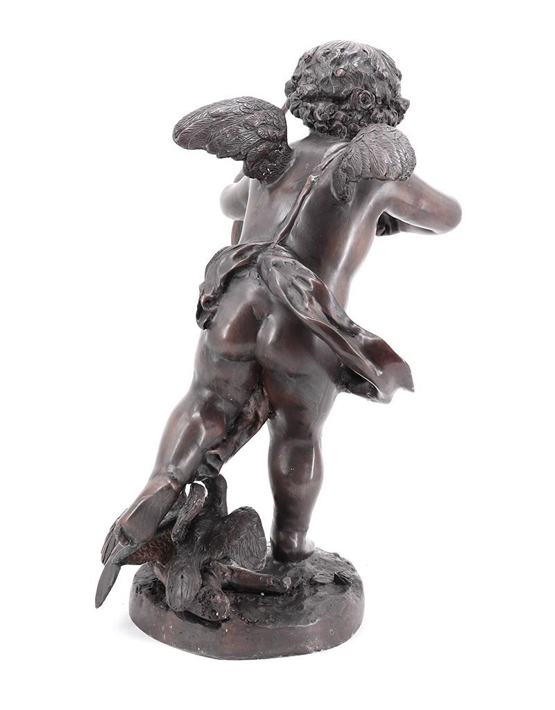 Amor – Gott der Liebe Putto Bronzefigur