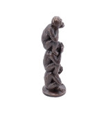 Die drei Affen – Bronzeskulptur