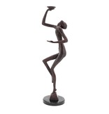 Walpurgis – Abstrakte Statue aus Bronze