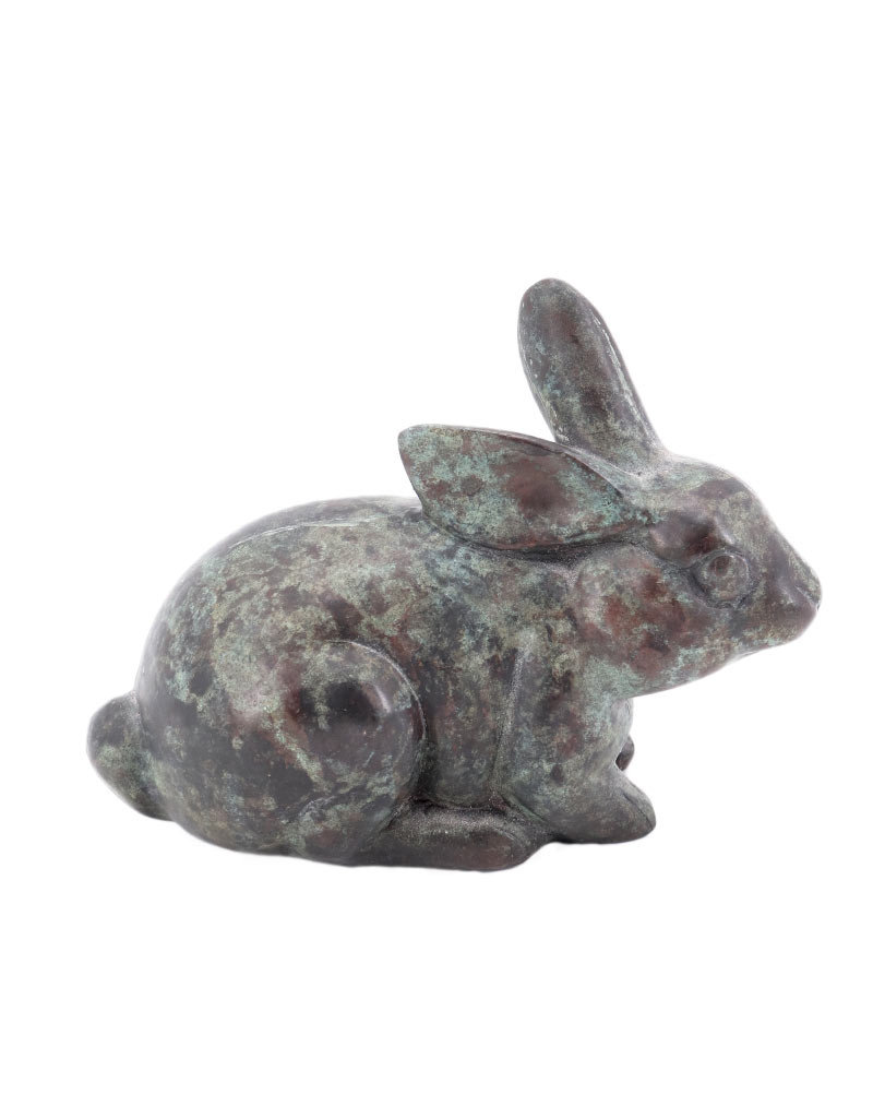 Roger – Kaninchen Tierfigur Bronze