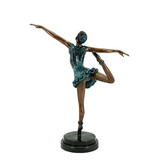 Attitude – Ballerina Figur aus Bronze