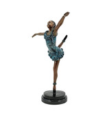 Attitude – Ballerina Figur aus Bronze