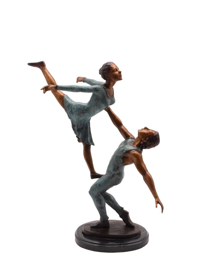 Caleo – Ballettpaar Bronzestatue