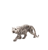 Art Deco Tiger – Skulptur aus Bronze