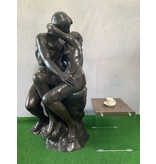 Der Kuss – Große Bronzefigur nach Rodin