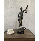 Stehende Justitia – Bronzeskulptur